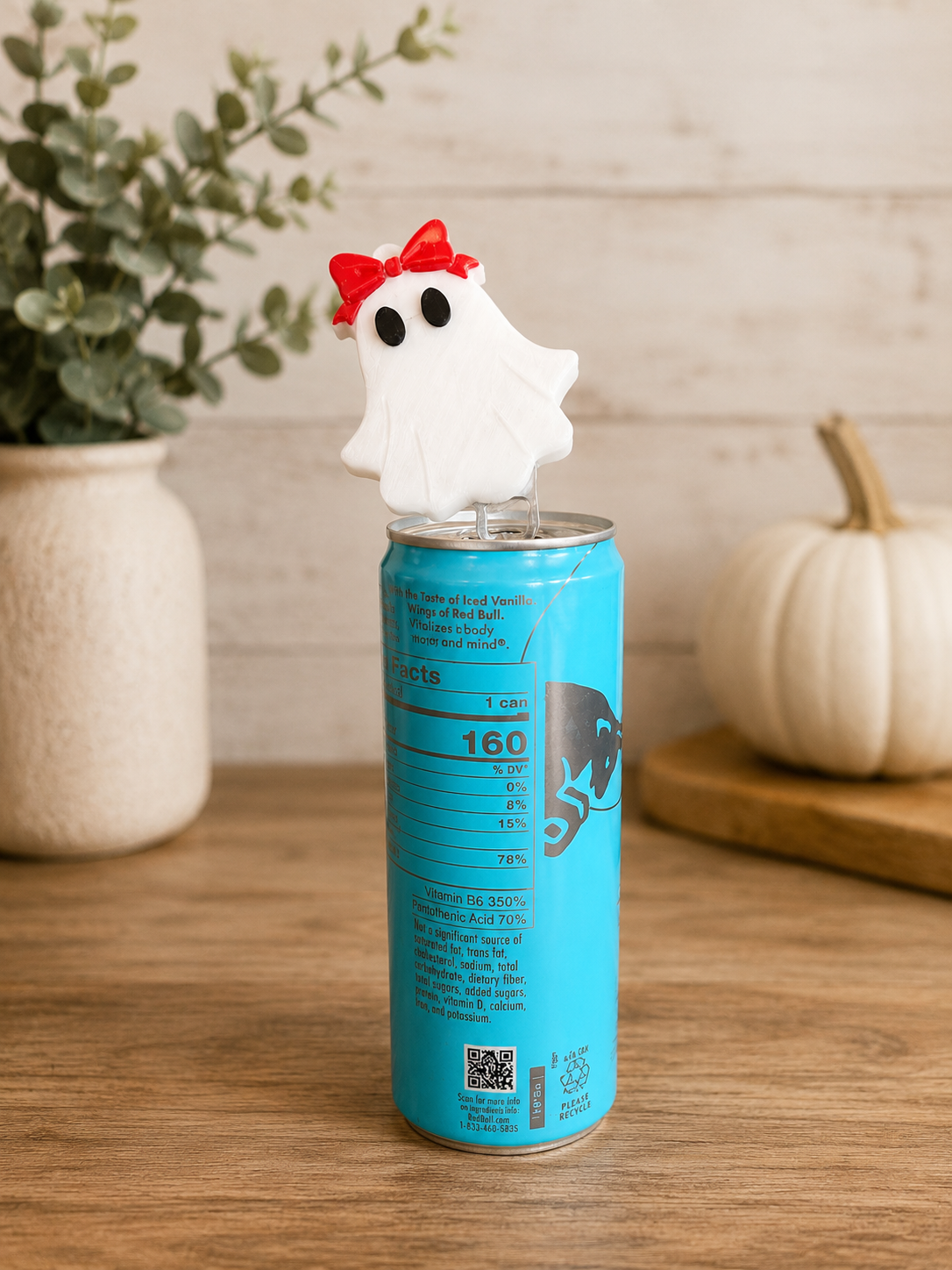 Bow-tiful Boo Can Topper
