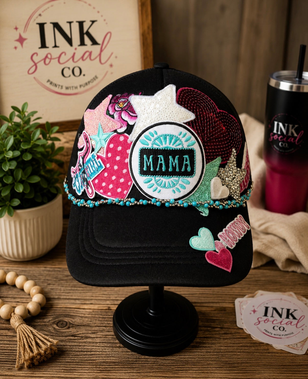Mama Glam Trucker Hat