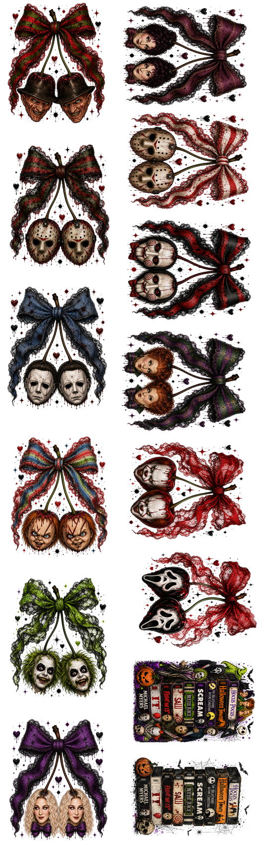 Movie cherry Gang Sheet